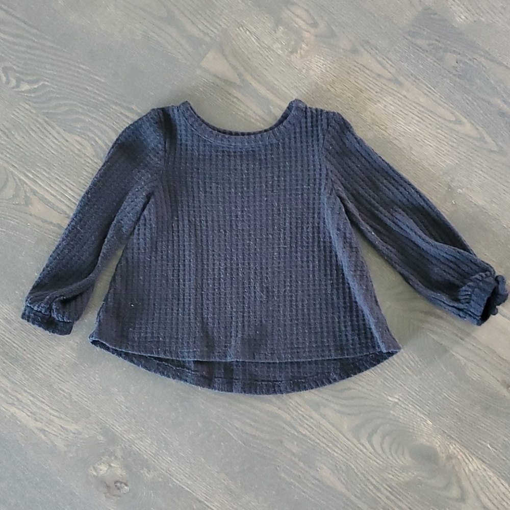 Cat and jack size 2T waffle top